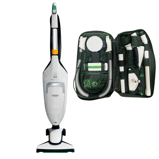 Folletto VK220s con borsone accessori  completo di picchio pb440 con kit lavaggio